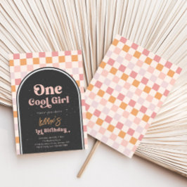 Een uitnodiging voor een eerste verjaardag van een