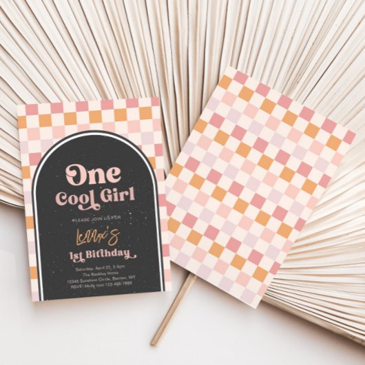 Een uitnodiging voor een eerste verjaardag van een