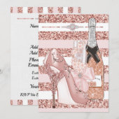 Een uitnodiging voor een feest (Voorkant / Achterkant)