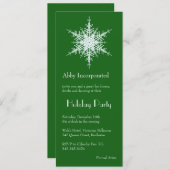 Een uitnodiging voor een groene feestdag (Voorkant / Achterkant)