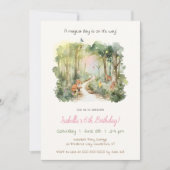 Een uitnodiging voor een Kind met een mager vliege (Voorkant)