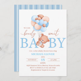 Een uitnodiging voor een klein baby shower