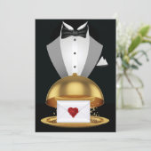 Een uitnodiging voor een koninklijke viering (Staand voorkant)