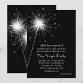 Een uitnodiging voor een nieuwjaarsbrochure (Voorkant / Achterkant)