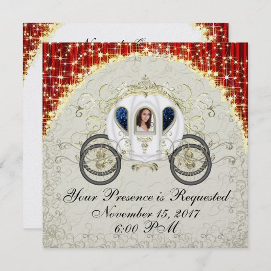 Een uitnodiging voor een Royal Event (Voorkant / Achterkant)