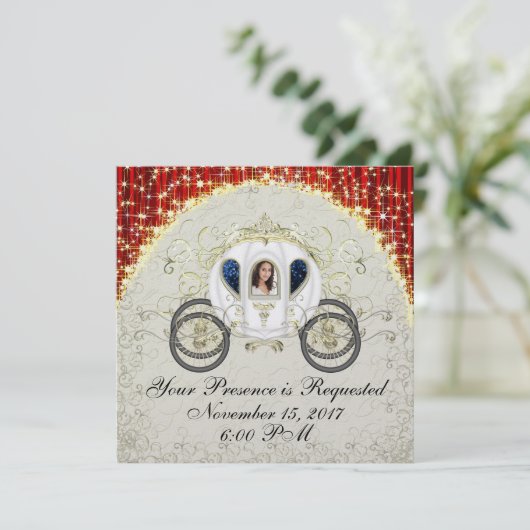 Een uitnodiging voor een Royal Event (Staand voorkant)