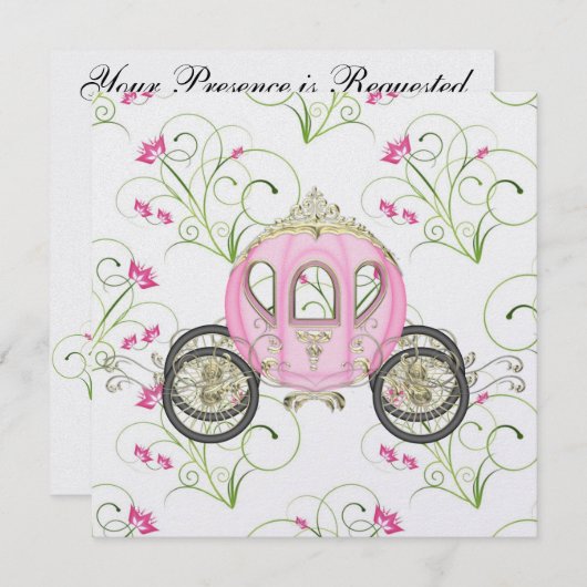 Een uitnodiging voor een Royal Event (Voorkant / Achterkant)