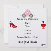 Een uitnodiging voor een Royal Event (Achterkant)