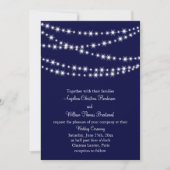 Een uitnodiging voor een Twinkle Lights Wedding (m (Voorkant)