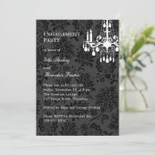 Een uitnodiging voor een Victoriaans servicepartij (Staand voorkant)