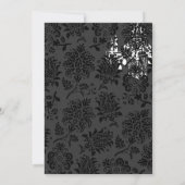 Een uitnodiging voor een Victoriaans servicepartij (Achterkant)