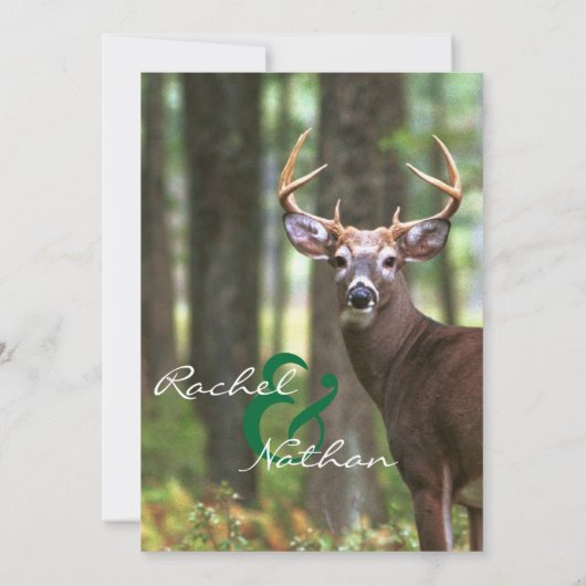 Een uitnodiging voor het huwelijk van de Hunter (Achterkant)