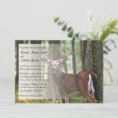 Een uitnodiging voor het huwelijk van de Hunter (Staand voorkant)