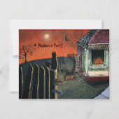 Een uitnodiging voor het uitzenden van een hauning (Voorkant)