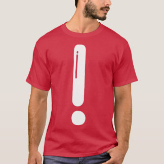 Een uitroep t-shirt