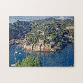 Een Uitzicht aan Portofino, Italia - 11x14 - 252 p Legpuzzel