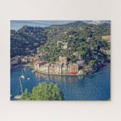 Een Uitzicht aan Portofino, Italia - 16x20 - 520 p Legpuzzel (Horizontaal)