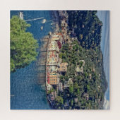 Een Uitzicht aan Portofino, Italia - 20x20 - 676 p Legpuzzel (Horizontaal)