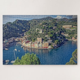 Een Uitzicht aan Portofino, Italia - 20x30 - 1014  Legpuzzel