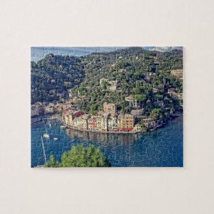 Een Uitzicht aan Portofino, Italia - 8x10 - 100 pc Legpuzzel