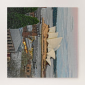 Een Uitzicht aan Sydney Opera House - 20x20 - 676  Legpuzzel (Horizontaal)