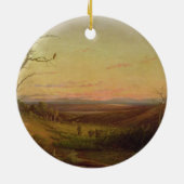 Een Uitzicht Adelaide op Sunset Keramisch Ornament (Achterkant)