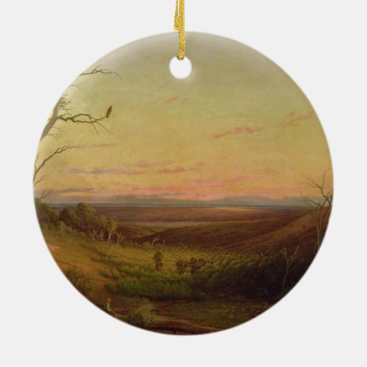 Een Uitzicht Adelaide op Sunset Keramisch Ornament (Achterkant)