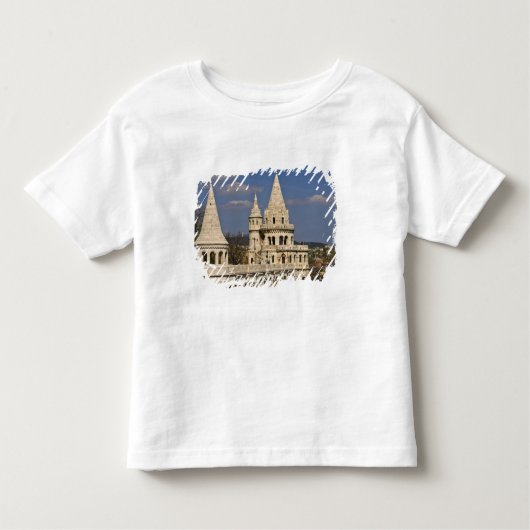 Een uitzicht Boedapest uit Castle Hill. Kinder Shirts (Voorkant)