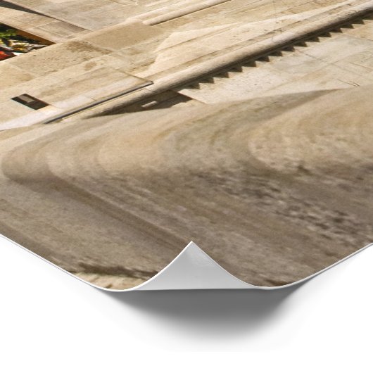 Een uitzicht Boedapest uit Castle Hill. Poster (Hoek)