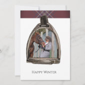 een uitzicht door de stijgbeugel kaart (Voorkant)