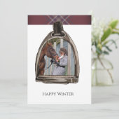 een uitzicht door de stijgbeugel kaart (Staand voorkant)