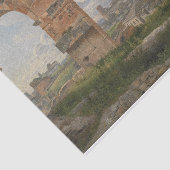 Een uitzicht door drie bogen van het Colosseum Tissuepapier (Detail)