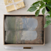 Een uitzicht door drie bogen van het Colosseum Tissuepapier (Geschenk)
