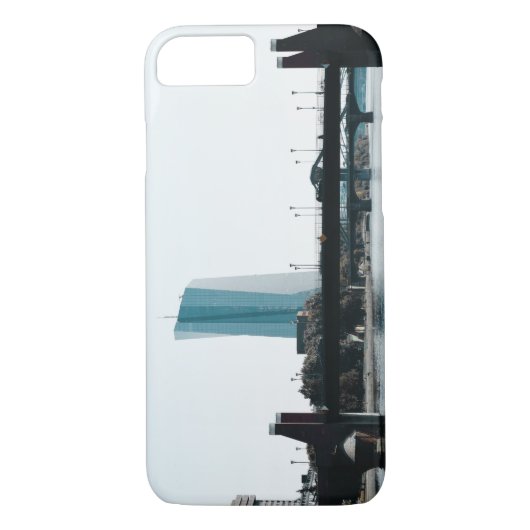 Een uitzicht Frankfurt Case-Mate iPhone Case (Achterkant)