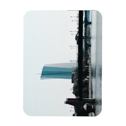 Een uitzicht Frankfurt Magneet (Verticaal)