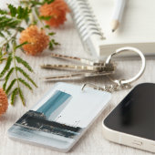 Een uitzicht Frankfurt Sleutelhanger (Voorkant Rechts)