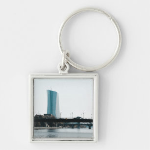 Een uitzicht Frankfurt Sleutelhanger