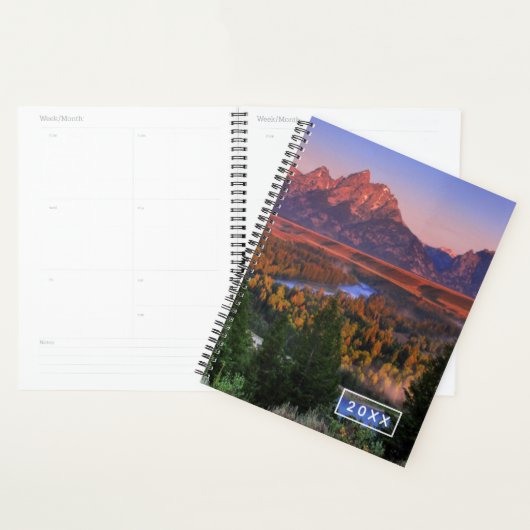 Een Uitzicht in de ochtend Planner (Display)