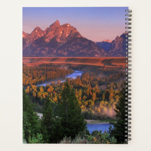 Een Uitzicht in de ochtend Planner (Achterkant)