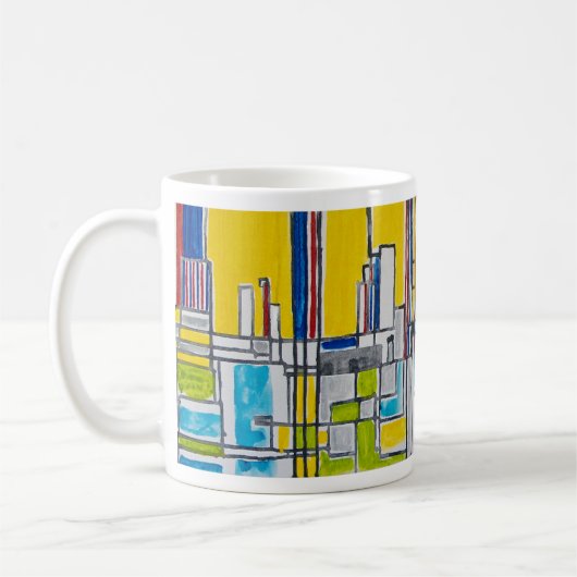 Een Uitzicht in Rio I Koffiemok (Links)