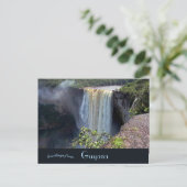 Een Uitzicht Kaieteur-Herfsten in Guyana Briefkaart (Staand voorkant)