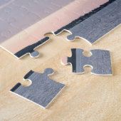 Een uitzicht Mackinac Bridge uit het Michigan-meer Legpuzzel (Zijkant)