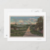 Een Uitzicht met een oude cape-lus Briefkaart (Voorkant / Achterkant)