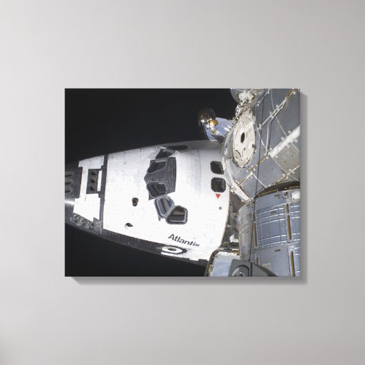 Een uitzicht met hoge hoek van de cabine canvas afdruk (Voorkant)