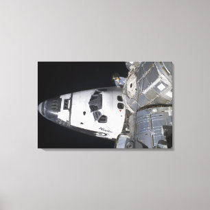Een uitzicht met hoge hoek van de cabine canvas afdruk