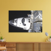 Een uitzicht met hoge hoek van de cabine canvas afdruk (Insitu (Woonkamer))