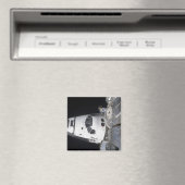 Een uitzicht met hoge hoek van de cabine magneet (Insitu (Vaatwasser))