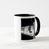 Een uitzicht met hoge hoek van de cabine mok (Voorkant rechts)