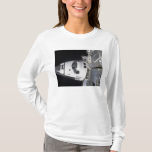 Een uitzicht met hoge hoek van de cabine t-shirt