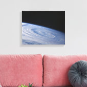 Een uitzicht met hoge schuine rand canvas afdruk (Insitu (Woonkamer))